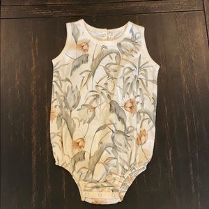 Rylee and cru tropical bubble romper